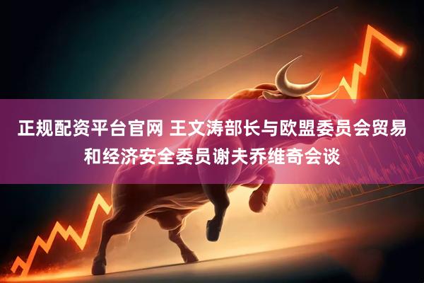 正规配资平台官网 王文涛部长与欧盟委员会贸易和经济安全委员谢夫乔维奇会谈